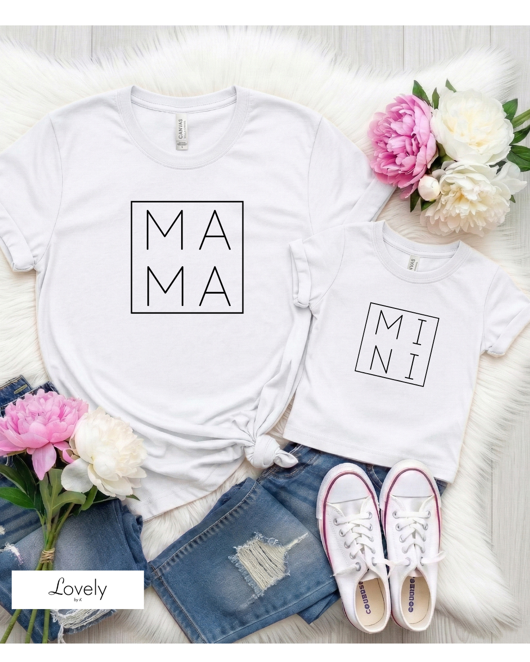 MAMA & MINI WHITE