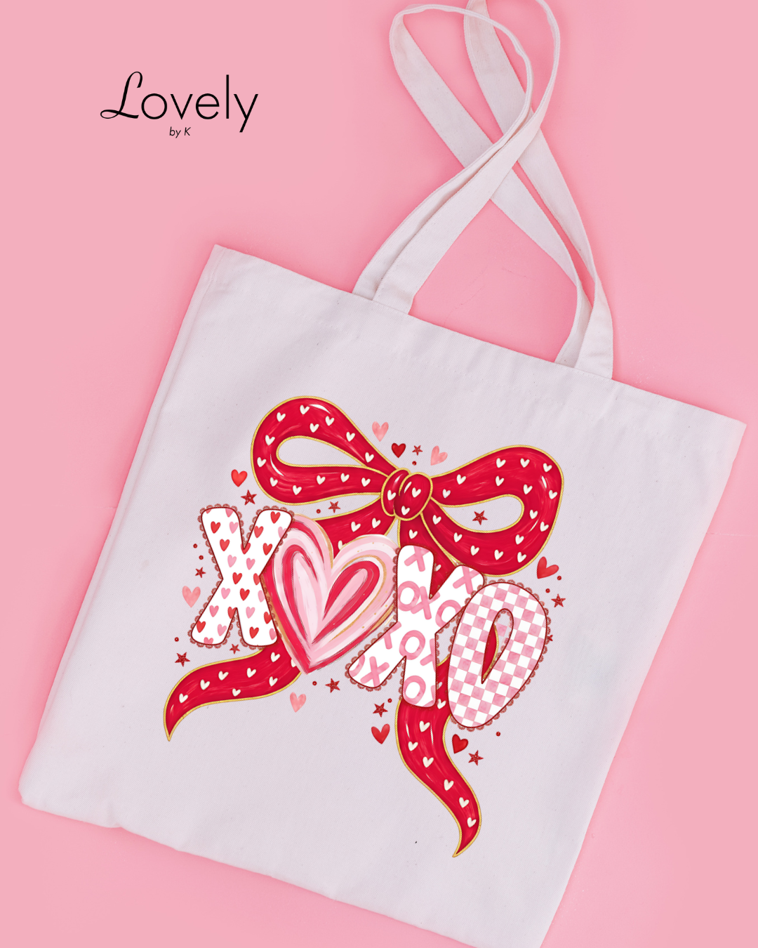 HEART & BOW TOTE