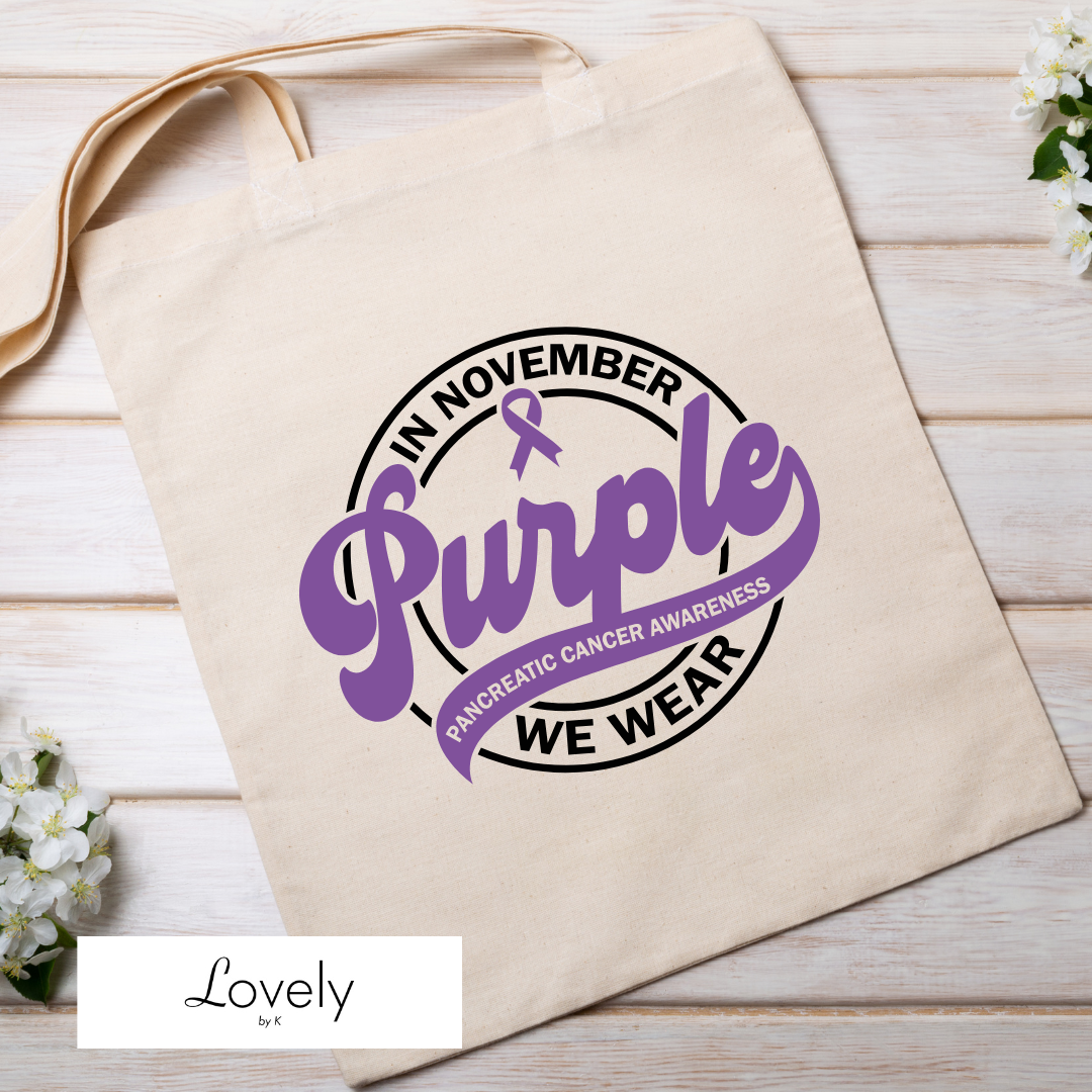 PANCREATIC CANCER TOTE