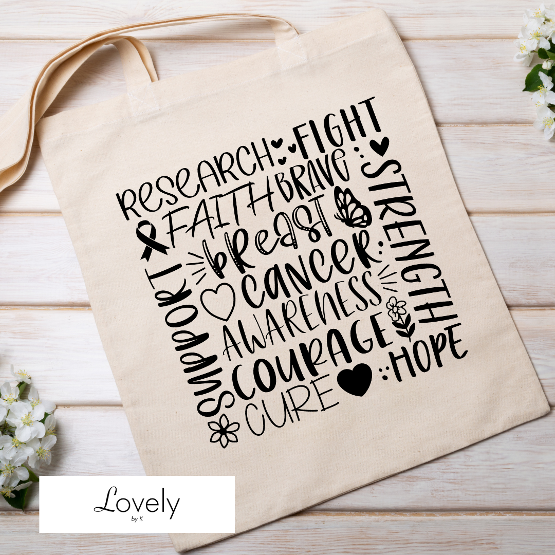 BREAST CANCER TOTE