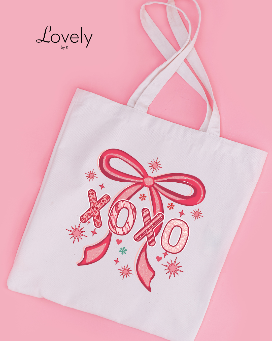 XO SPARKLE TOTE