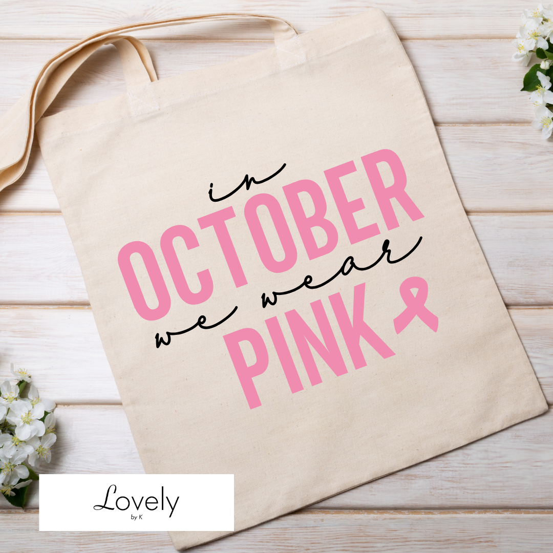 BREAST CANCER TOTE