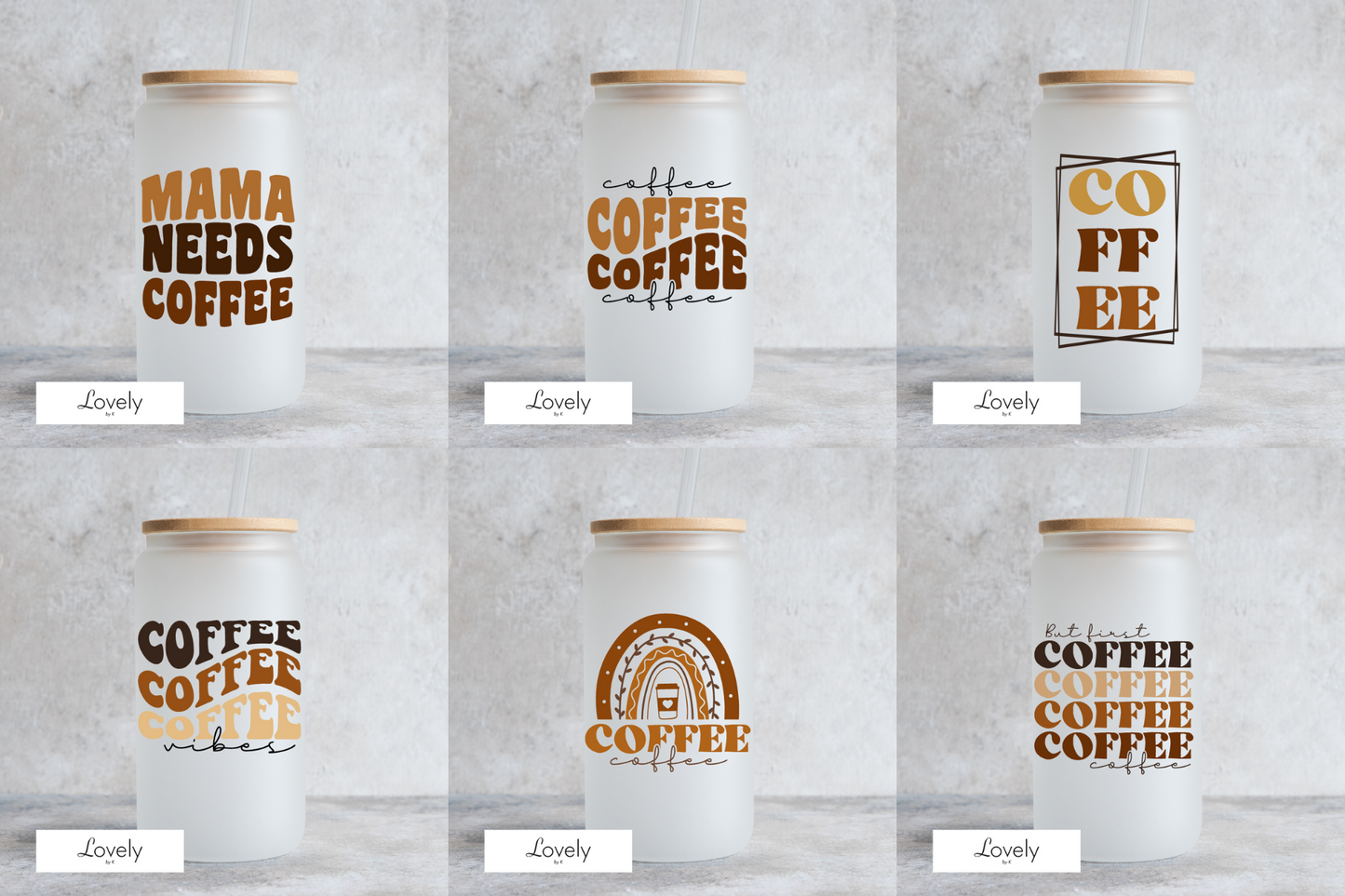 COFFEE GLASS - 1 DOZEN