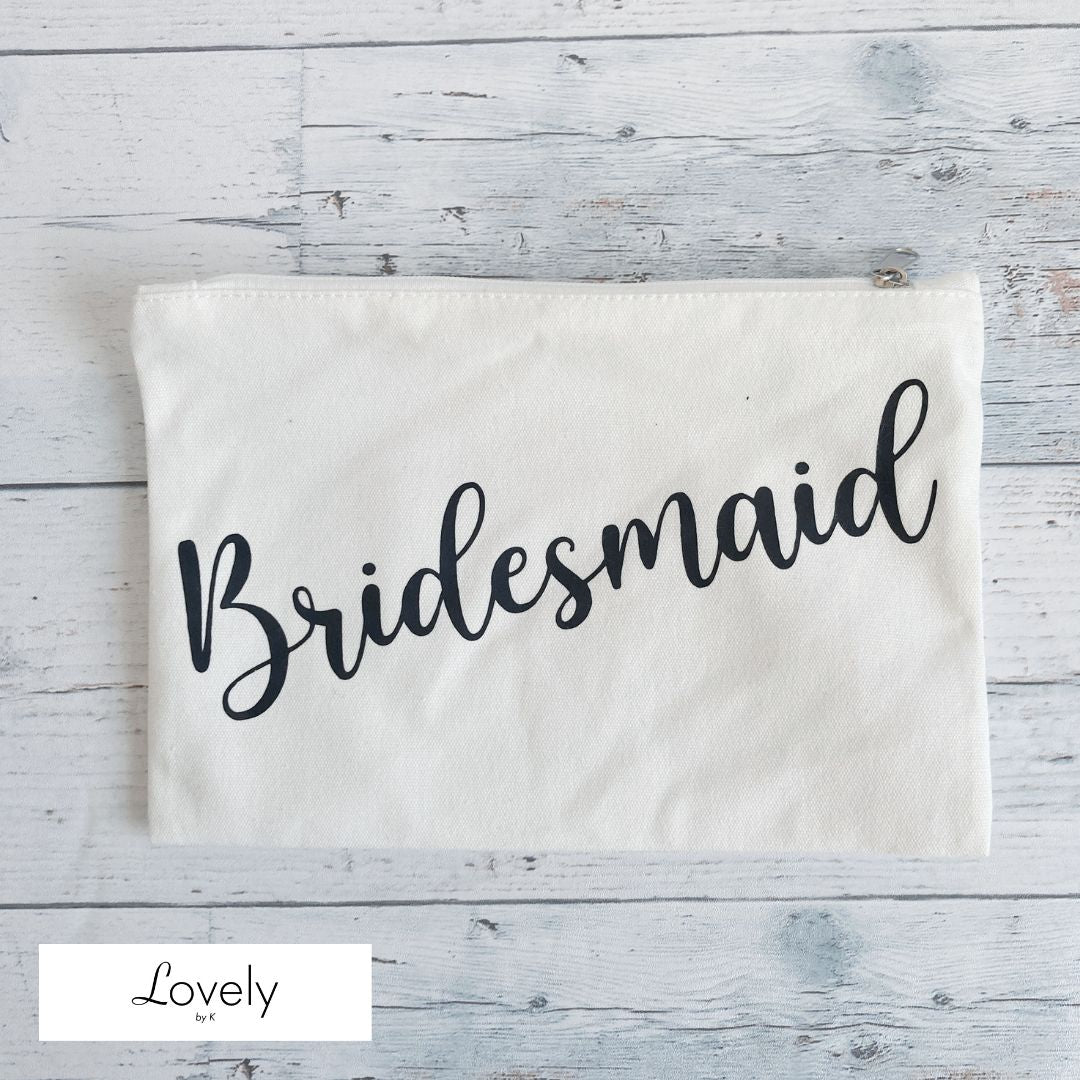 BACHELORETTE COSMETIC POUCH