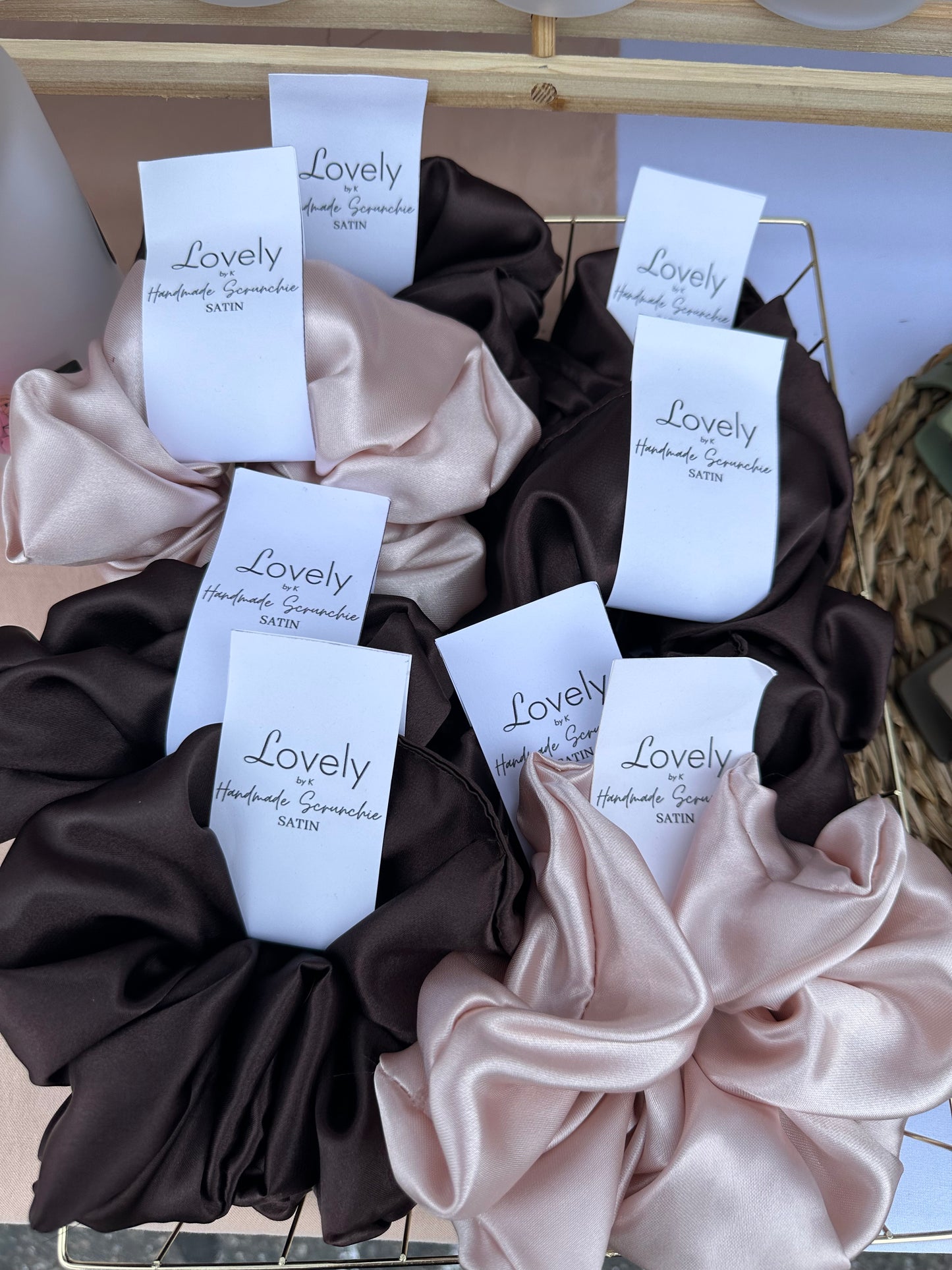 SATIN SCRUNCHIE XL