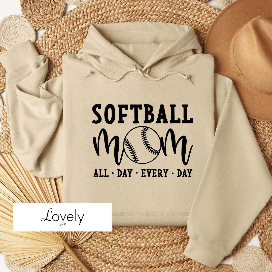 SOFTBALL MOM ALL DAY