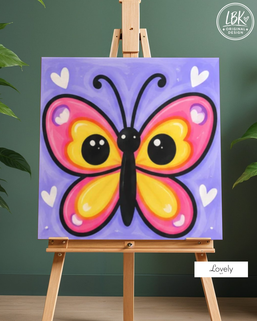 BUTTERFLY MINI PAINT KIT