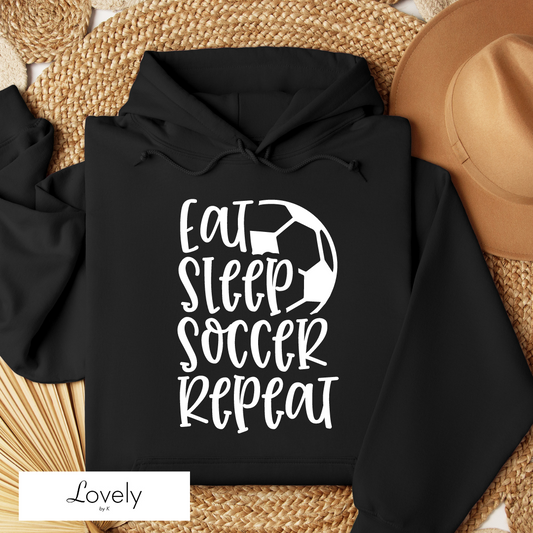 EAT SLEEP SOCCER REPEAT