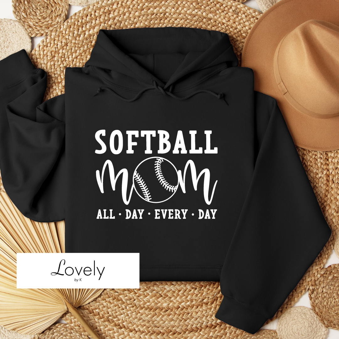 SOFTBALL MOM ALL DAY