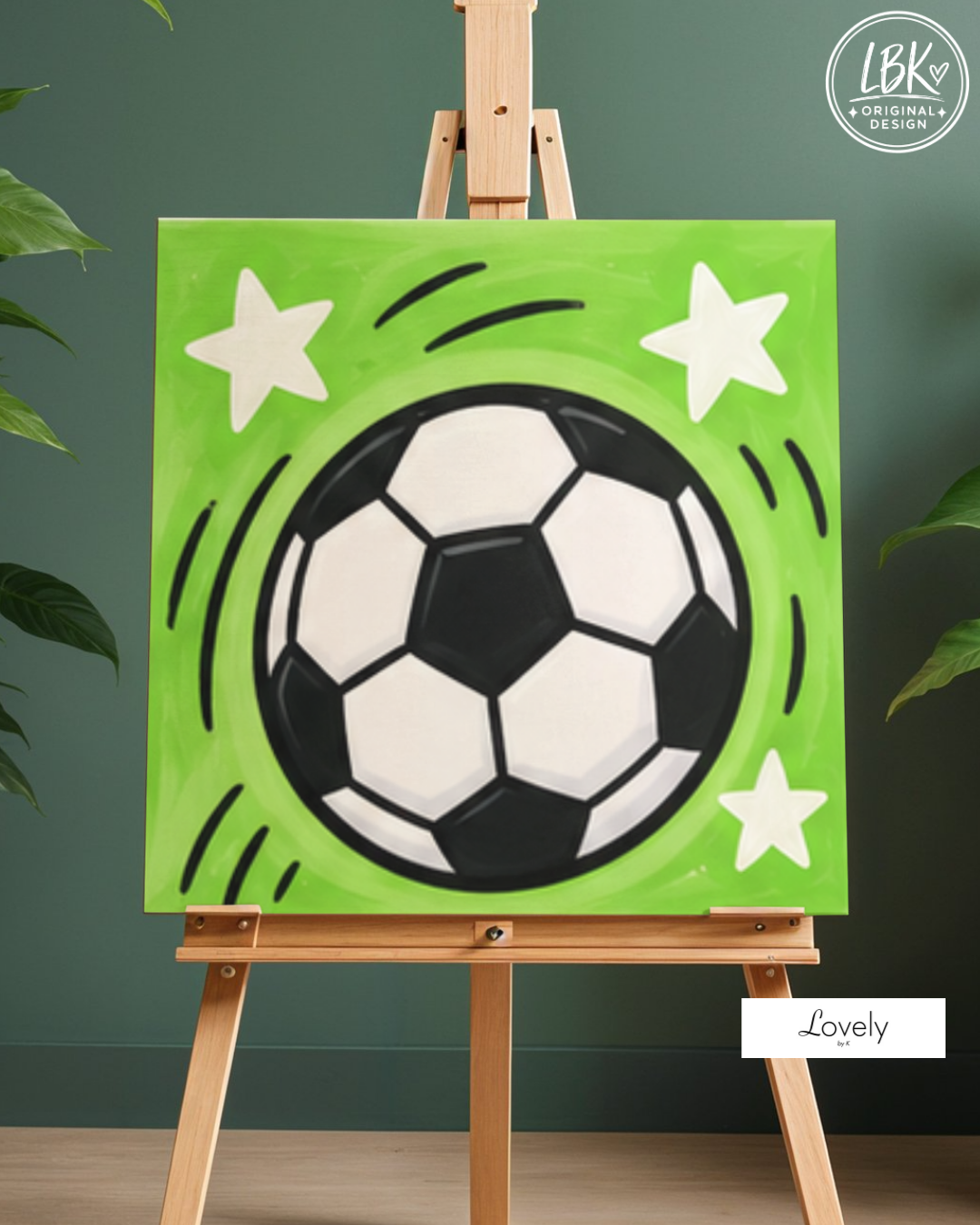 SOCCER BALL MINI PAINT KIT