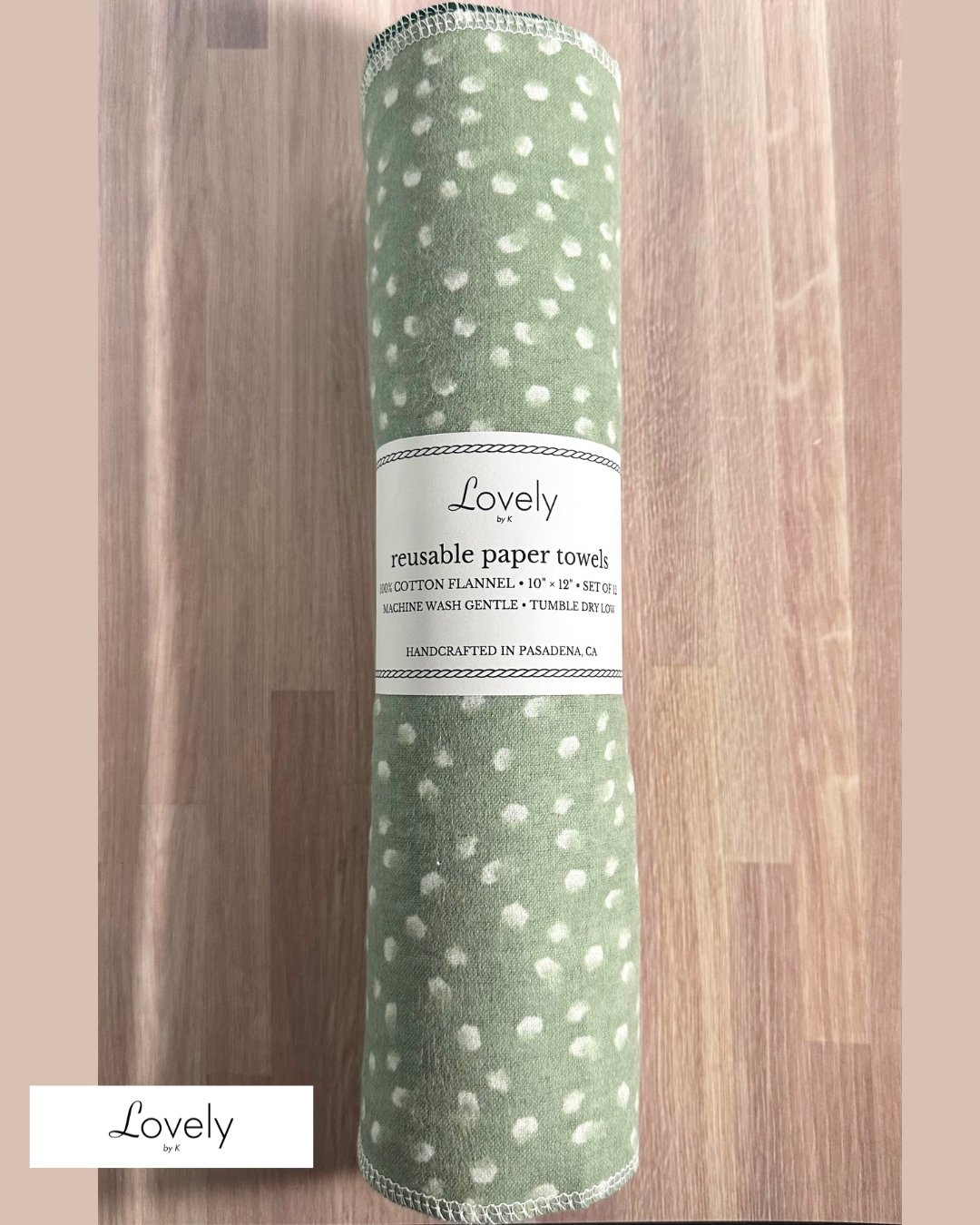 PAPERLESS TOWELS GREEN MULTI