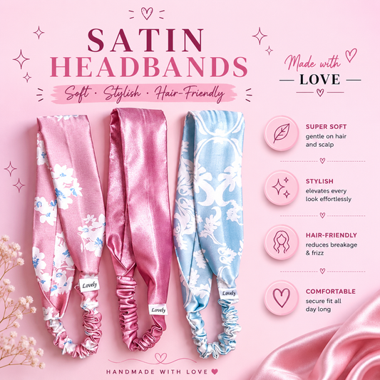 SATIN HEADBAND