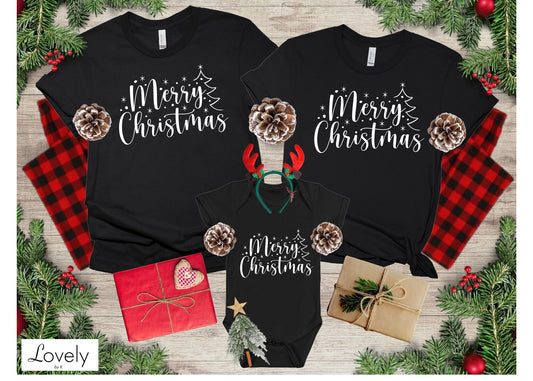 FAMILY SET TEES - BLACK