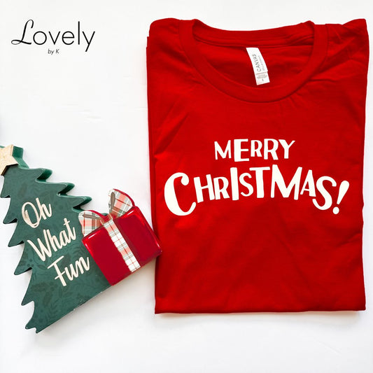MERRY CHRISTMAS - RED