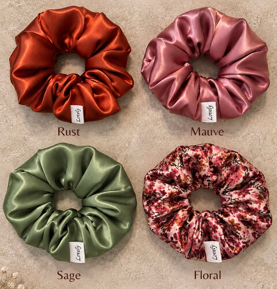 CLASSIC SATIN SCRUNCHIE