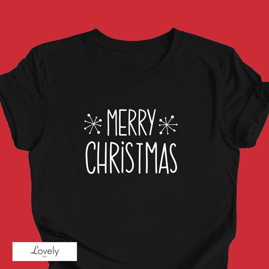 MERRY CHRISTMAS - BLACK