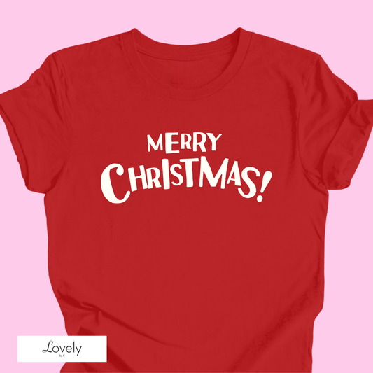 MERRY CHRISTMAS - RED