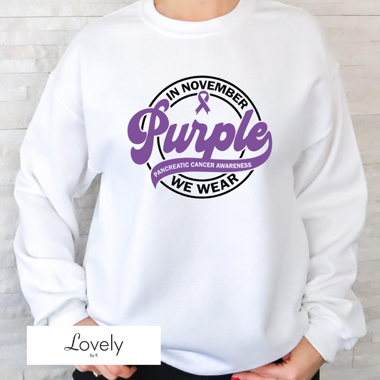 PANCREATIC CANCER SWEATESHIRTS