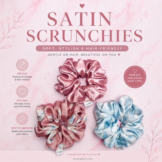 CLASSIC SATIN SCRUNCHIE