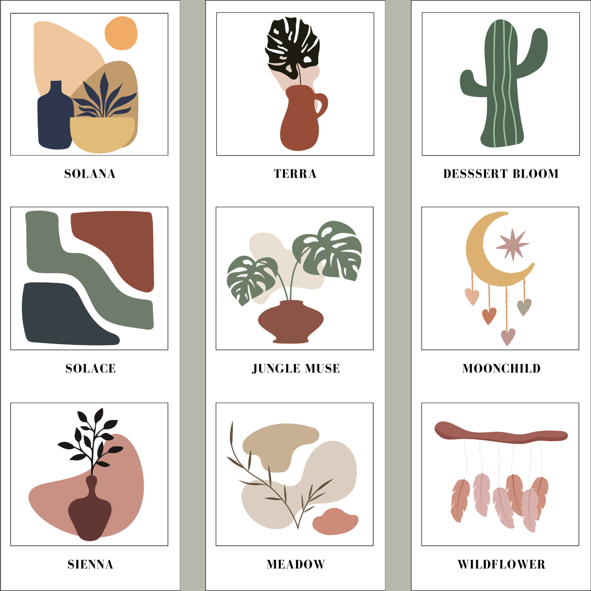 BOHO MINI PAINT KITS