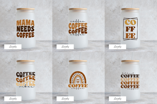 COFFEE GLASS - 1 DOZEN