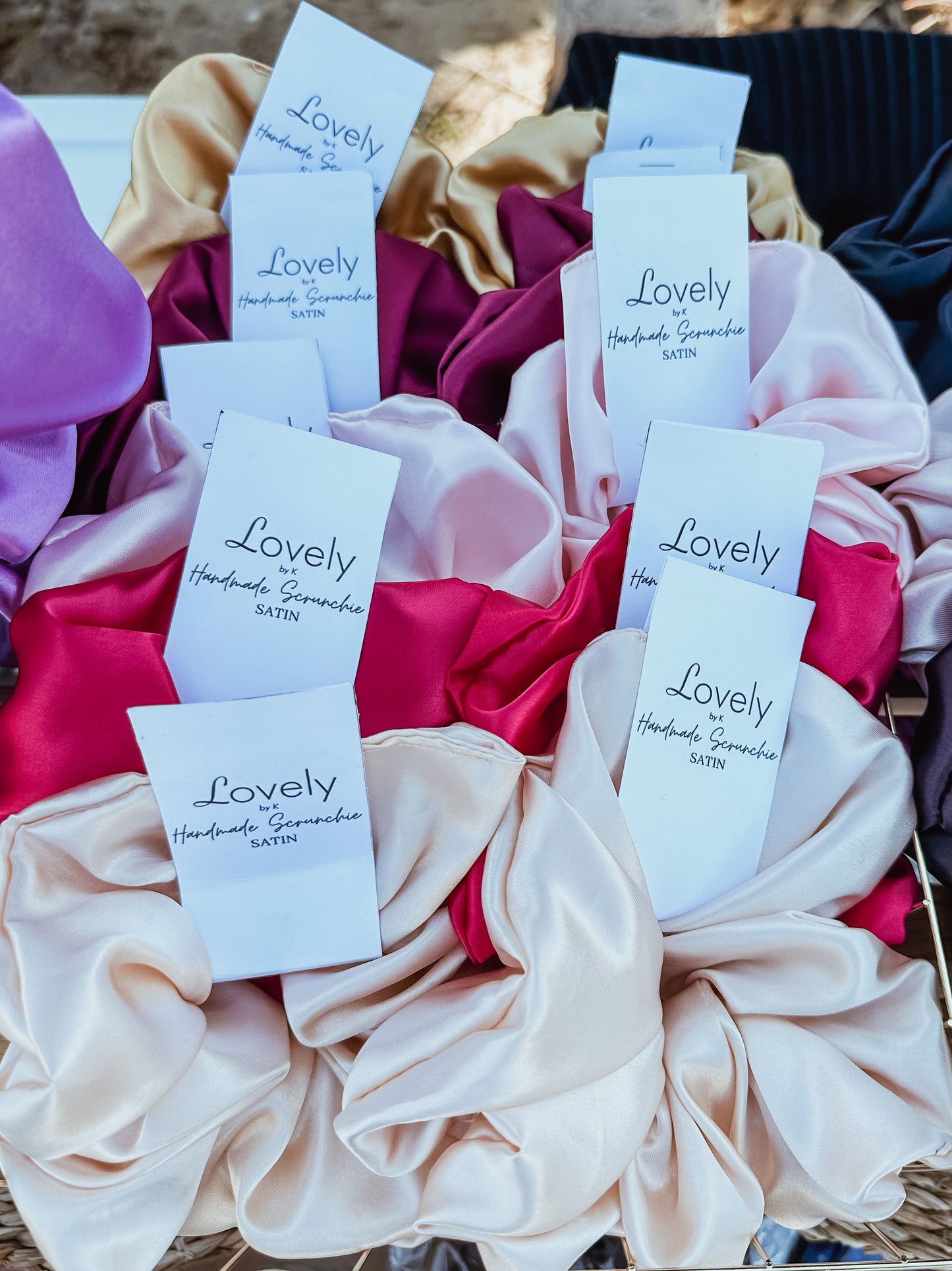 SATIN SCRUNCHIE XL