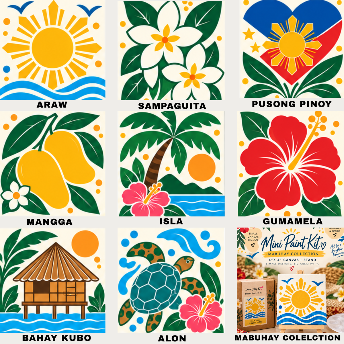 MINI MABUHAY PAINT KITS