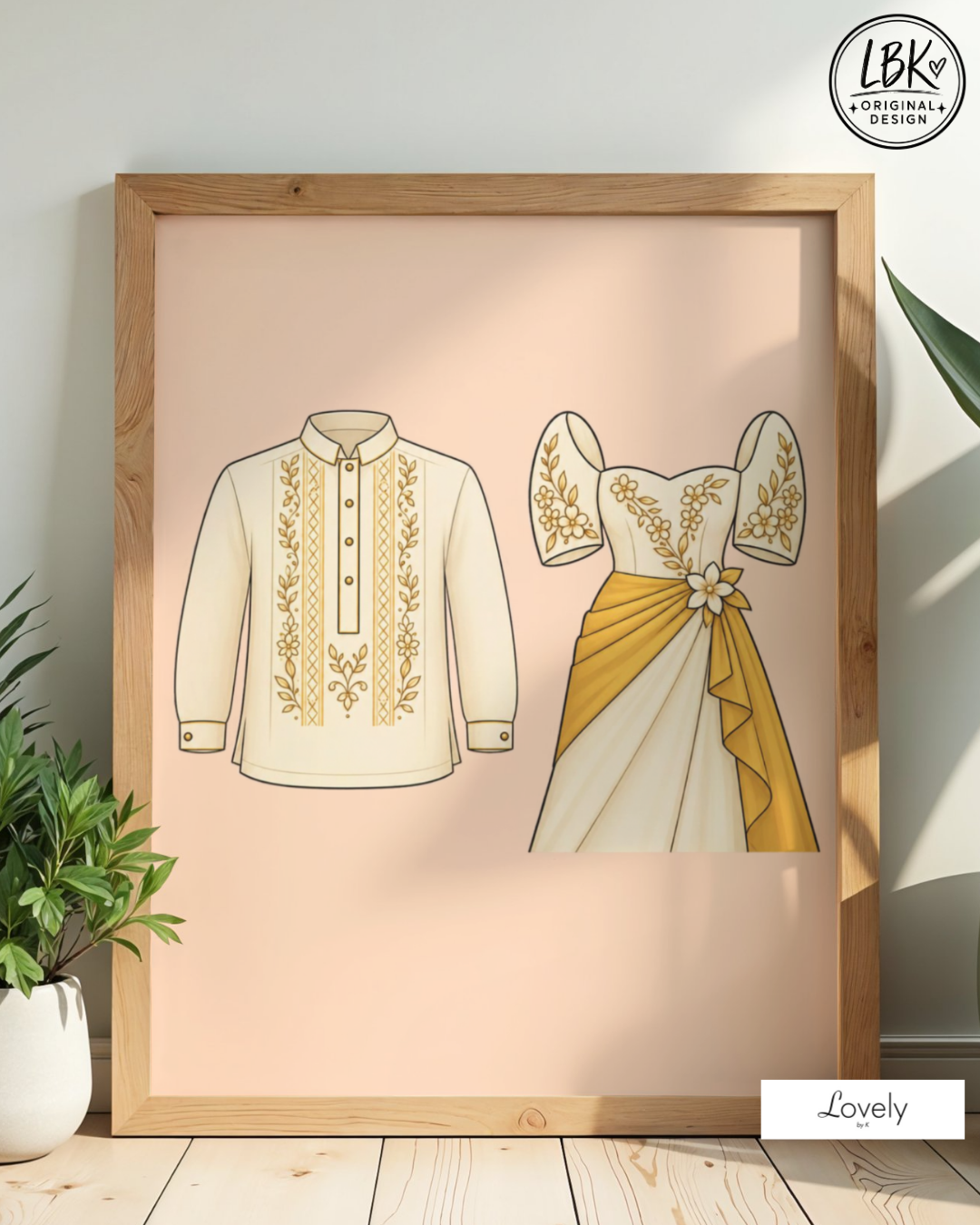 BARONG AT TERNO PAINT KIT