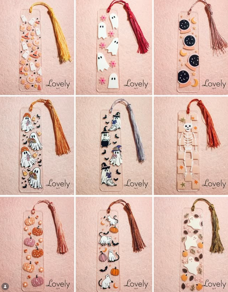 SPOOKY BOOKMARK