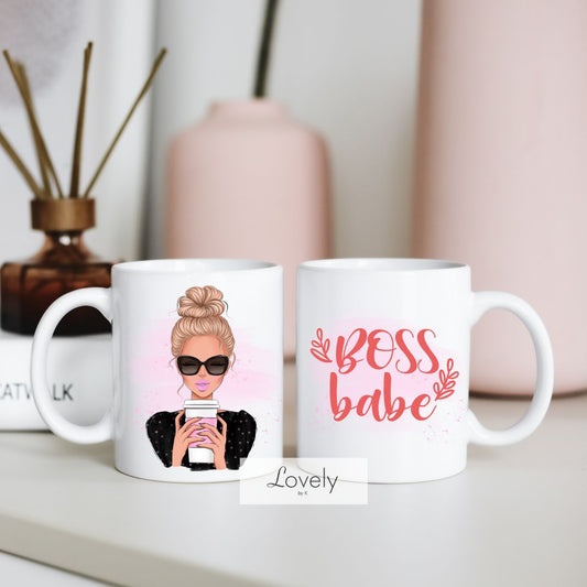BOSS BABE BLONDE MUG
