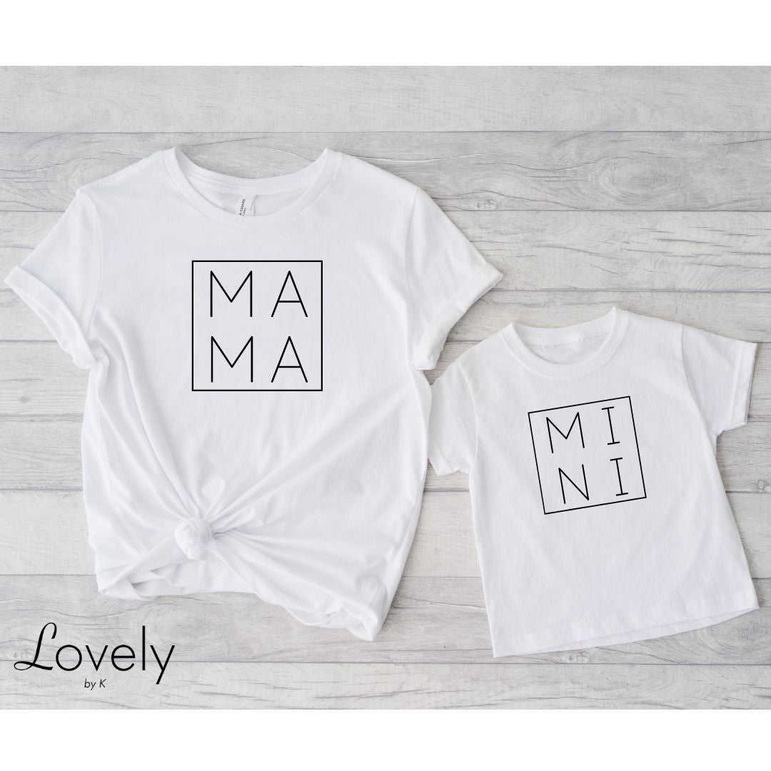MAMA & MINI WHITE