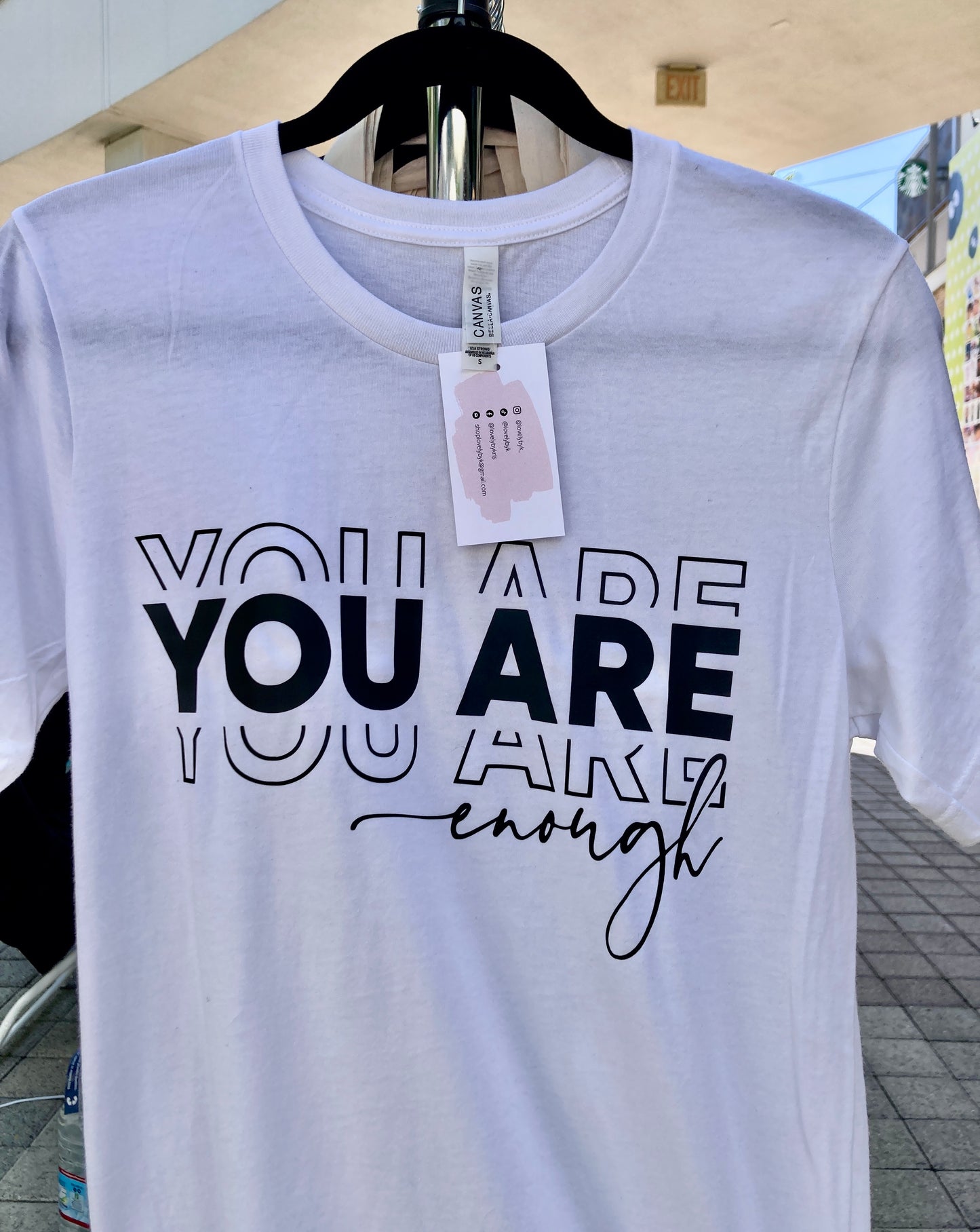 YOU ARE ENOUGH TEE